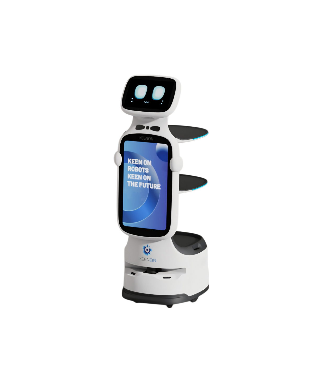 T11 Robot de service et livraison avec écran publicitaire